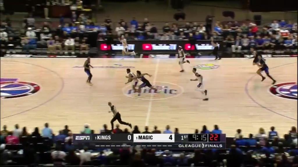 摘得桂冠！G聯賽總決賽G3斯托克頓國王戰勝奧西歐拉魔術奪冠